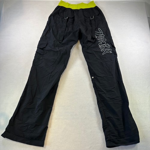 Zumba cargo pants black lime - black,