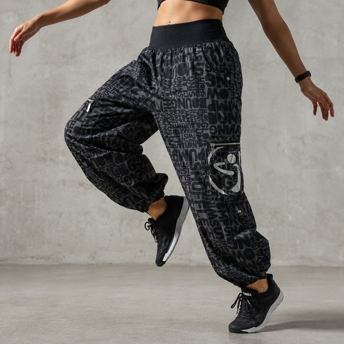 Zumba cargo parachute pants - zumba,